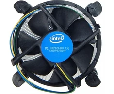 Originalus Intel Cpu aušintuvas Lga 1150 1155 1156 1200 su termopasta