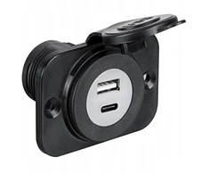 Osculati Usb lizdas su panele + usb c