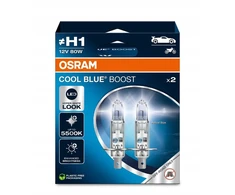 Osram H1 Cool Mėlyna Boost Nextgen automobilinės lemputės, naujos kartos, iki 5500 K