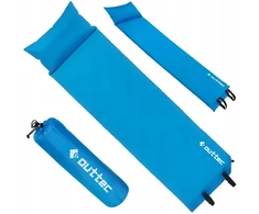 Outtec savaime prisipučiantis kilimėlis su pagalve, skirtas žygiams, 186x53x2,5cm