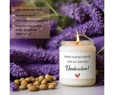 Padėkos dovanos, padėkos dovana moterims, 225 g kvapnios žvakės su užrašu, gimtadienio dovanos geriausiam draugui, gimtadienio dovana kolegai, mamai, močiutei, mokytojui, tėčiui, levandų aromatas