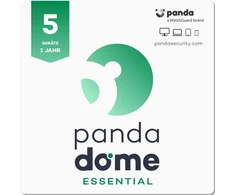 Panda Dome Essential 2025 - debesų antivirusinė ir Vpn, žaidimų režimas (5 įrenginiai)