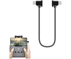 Panlouting usb-c į usb-c otg duomenų kabelis nuotolinio valdymo kabelis, skirtas dji mavic 3 mini 2 mini 3 pro air 2s mavic air 2 dji rc-n1 rc pro dji osmo 30 cm, suderinamas su iphone 16 pro plus galaxy s24 ipad