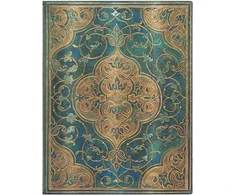 Paperblanks - Turquoise Chronicles - Flexi - Ultra - be linijų - 100 Gsm