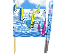 Paravanas paplūdimio "windsurfing" 12m - storas, tvirtas, lietuviškas