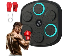 Paryou muzikos bokso treniruoklis, 2025 m. išmanusis bluetooth bokso treniruoklis, montuojamas ant sienos, muzikos bokso treniruoklis suaugusiems ir vaikams, namų treniruočių bokso taikinio treniruoklis