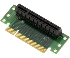 Pcie 8x Riser adapteris su 90° kampu