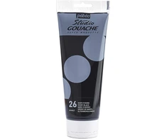 Pebeo 220 ml Studio Guašas, dramblio kaulo juoda