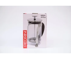 Pedrini Coffee Press 600 ml Plungerinio tipo kavinukas