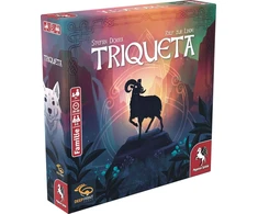 Pegasus Spiele Triqueta 2-asis leidimas (deep Print Games), ruda ir smėlio spalvos