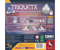 Pegasus Spiele Triqueta 2-asis leidimas (deep Print Games), ruda ir smėlio spalvos