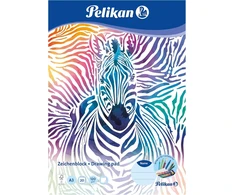 Pelikan 236799 piešimo bloknotas, a3, 20 lapų, įvairūs dizainai, 1 vnt.