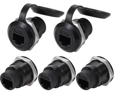 Penglin rj45 cat6 instaliacinis kištukas, cat6 8p8c ethernet lan passage kabelio jungtis moteriška-moteriškai prailginimo
