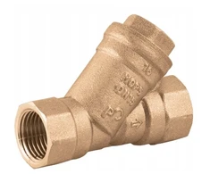 Perfexim Pha-260 įstrižinis tinklinis dujų filtras mop5 žalvarinis dujinis 1" dn25