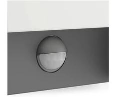 Philips Arbour lauko sieniniai šviestuvai, 6 W, 2700 K šilta balta šviesa, judesio jutiklis, atsparūs vandeniui, antracito spalvos, Ip44 atsparūs oro sąlygoms, su judesio jutikliu