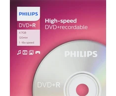 Philips Dr4s6j10c 4.7gb/120min 16x Dvd+r - Dvd+rw Virgin
