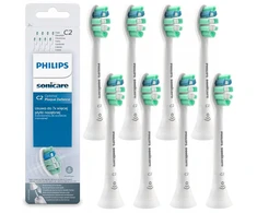 Dantų šepetėlis Philips sonicare C2 Optimal Plaque Defence šepetėlių galvutės, 8 vnt.