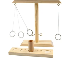 Philos 3242 - Swing The Ring, šventinis žaidimas, medinis stalo žaidimas, 1-2 žaidėjai, nuo 8 metų
