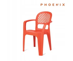 Phoenix Olivia sodo kėdė, skirta maitinimo įstaigoms, kavinėms, lūpų dažų spalvos
