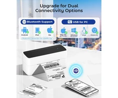Phomemo Etikečių Spausdintuvas Bluetooth 4x6 Colių Terminis Brūkšniniams Kodams