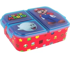 Pietų dėžutė Super Mario su 3 skyreliais vaikams