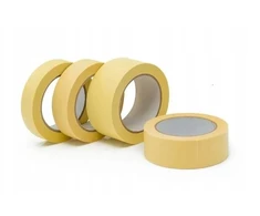 Pigi popierinė dažymo juosta geltona 48mm / 10m 6 vnt.