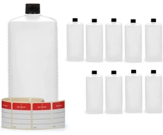 Plastikinis buteliukas 1000ml, tuščias (10 vnt.)