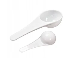 Plastikinis matavimo šaukštelis 15g – gilūs matuoklis biriems produktams