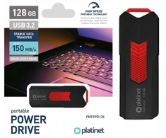 Platinet Atmintinė Ssd greitas Usb 3.2 gen2 atmintukas 128 Gb 150 Mb/s