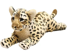 Pliušiniai žaislai animacinis liūtas tigras leopardas kimštinis pūkuotas lėlės dovanos vaikams suaugusiems