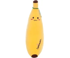 Pliušinis žaislas bananas, kimštinis žaislas kawaii bananas, ilga banano pagalvėlė, minkštas žaislas bananas, pliušinė pagalvėlė bananas, pliušinis žaislas bananas, animacinis žaislas lėlė, kimštinė pliušinė banano pagalvėlė, žaislinė dovana vaikams, bern