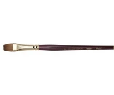 Plokščias teptukas auksinė serija Kolinsky Nr. 6 Koh-i-noor