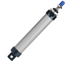 Pneumatinis cilindras Mal 25 x 100 eiga vieno strypo mini pneumatinis oro cilindras dvigubo veikimo 25 mm skersmens 100 mm oro cilindras