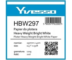 Popierius Yvesso Heavyweight Brightwhite 297x40m 120g