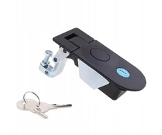 Potinkinis kompresinis užraktas Push Locks, fiksatorius, įrankių dėžė, kemperis, juodas