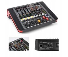 Power Dynamics Pdm-m404a 4 kanalų analoginis mikšeris su 400w/usb/bt
