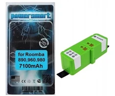 Power Smart akumuliatorius Irobot Roomba 890 891 895 899 960 965 980 986 Li-ion 7100mah