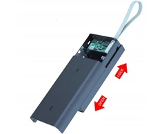 Powerbank dėklas 12x 18650 usb c micro, atidaromas