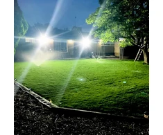 Powful led prožektorius 200 w prožektorius 20000 lm prožektoriai 6500 k lauko prožektorius ip67 atsparus vandeniui 100 w 2 prožektorių pakuotė su reguliuojamu kampu, tinkama kiemui, sporto aikštelei