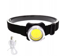 Priekinis žibintas Cob Led, įkraunamas per Usb