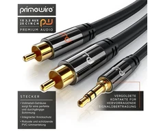 Primewire 3.5mm į 2x cinch