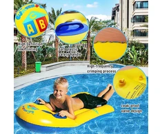 Pripučiama plaukimo lenta, bodyboard'as, Ciyin banglentė, bodyboard'as su rankenomis, pripučiama plaukimo priemonė vaikams, pripučiamas bodyboard'as paplūdimiui, vandens čiuožykla, baseinui - 110 x 48 cm