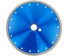 Prodiamant Premium deimantinis pjovimo diskas betonui Turbo 250 mm x 30 mm su žiedu 25,4 mm, deimantinis pjovimo diskas 250 mm