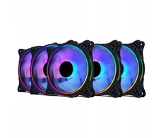 Prolimatech 6 vnt. Progaming Argb ventiliatorių rinkinys 120x20mm, Pwm valdiklis, nuotolinio valdymo pultas