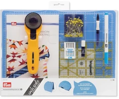 Prym 651497 Patchwork &amp; Quilting pradinis rinkinys coliais siuvimo rinkinys, plastikinis, mėlynas, uk