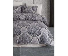 Questo Casa 100% ranforce medvilnės dvigulės patalynės komplektas, antklodės užvalkalas 200 x 220 cm, paklodė 240 x 260 cm, pagalvės užvalkalas 50 x 70 cm (2 vnt.)
