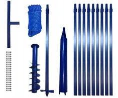 Rankinis gręžimo įrenginys šuliniams 100 mm/10 m + dumblo siurblys