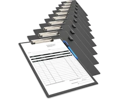 Rapesco 1745 Business Pack: 10 segtuvai su spaustuku, A4+, juodi