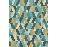 Rasch Barbara Home Collection Ii 536744 flizelininiai tapetai grafinis mėlynas 10.05 m x 0.53 m