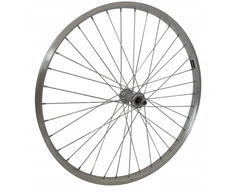 Ratas 28" priekinis sidabrinis 31995 aliuminio ratlankis Kl5 28mm plieninė stebulė 36h